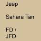 Preview: Jeep, Sahara Tan, FD / JFD.